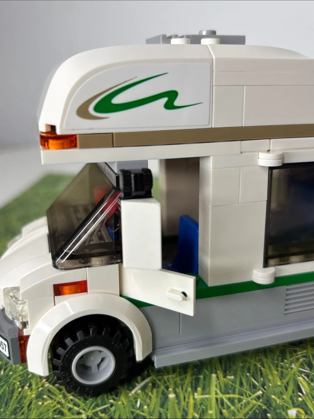Lego Camper Van Set 60057 with Red Canoe